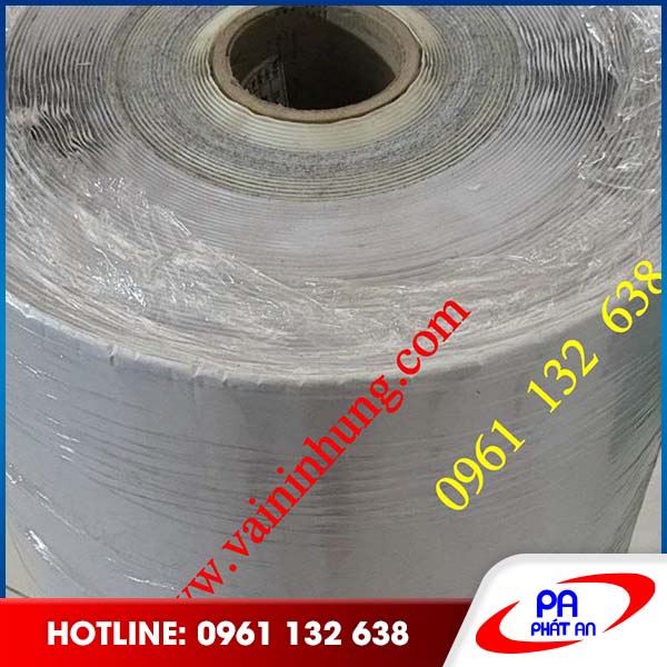 Vải nỉ xám nguyên cuộn có keo
